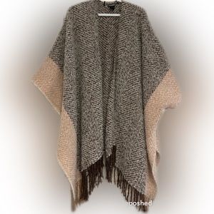 Steve Madden Wrap Blanket Cardigan